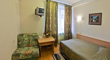 Фото номера Стандартный одноместный номер Гостиница Акватика г. Петрозаводск 2